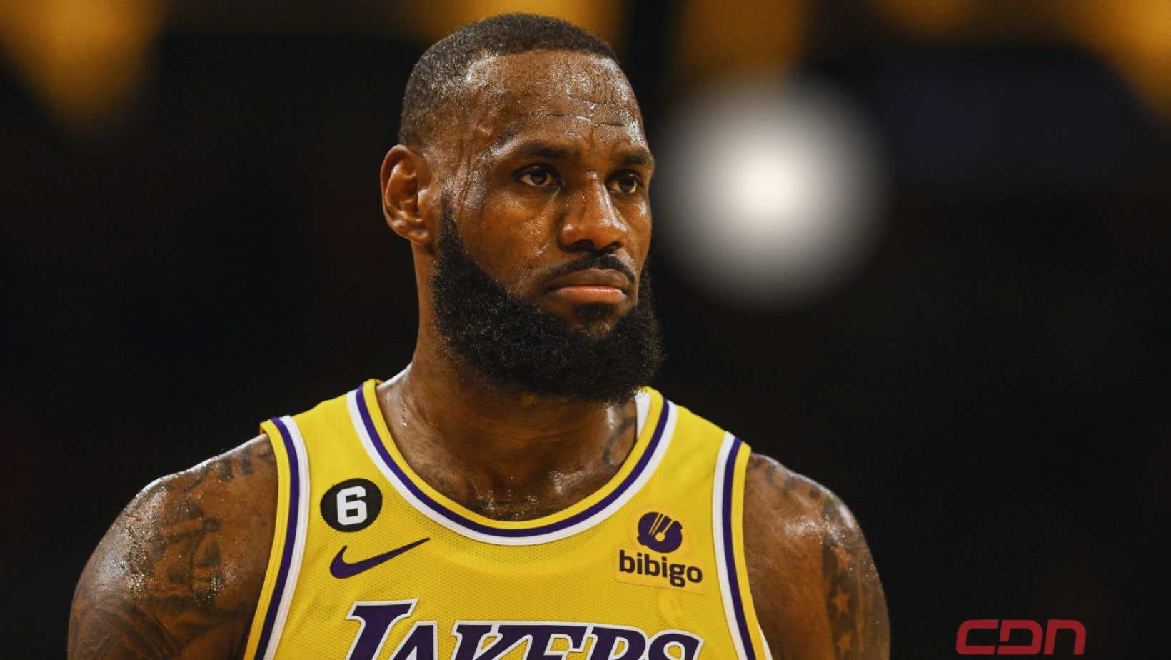 El jugador de baloncesto estadounidense, LeBron James. Foto: CDN Digital