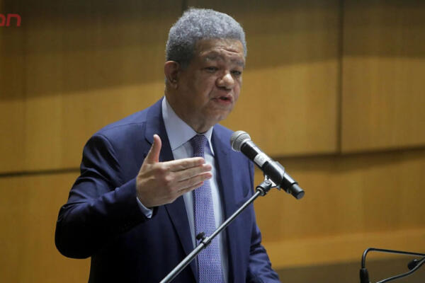 Leonel Fernández, candidato presidencial por el Partido Fuerza del Pueblo. Foto: CDN Digital 