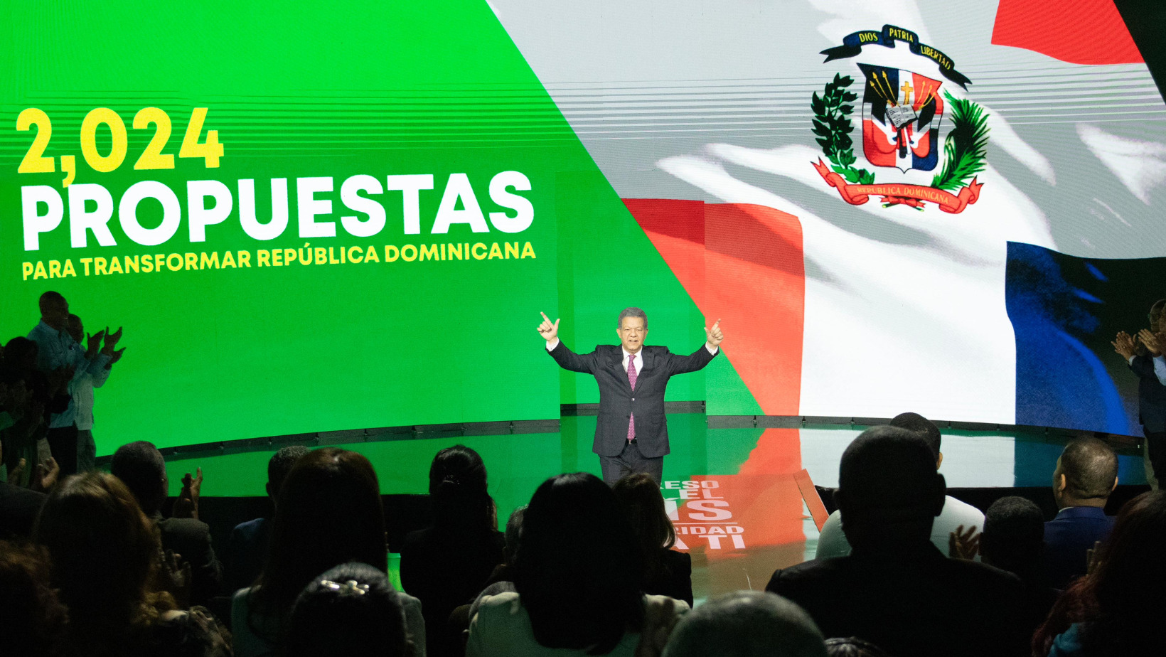 Leonel presentará esta noche su programa de Gobierno con 2,024 propuestas