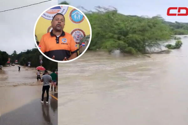 Whascar García, director de la Defensa Civil en Puerto Plata. Foto CDN Digital