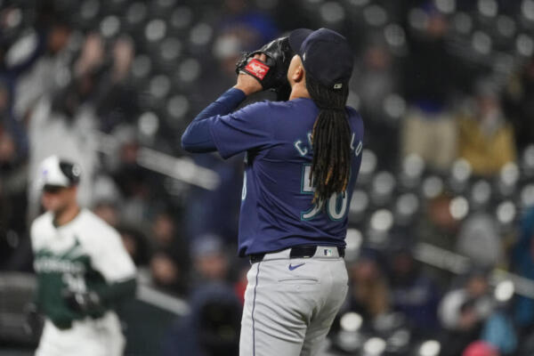 Luis Castillo lanzó siete ceros en la jornada del sábado 20 de abril en la MLB