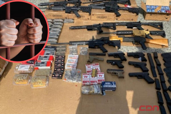 Mujer condenada a 12 años de cárcel por tráfico de armas de fuego. Foto: Fuente externa