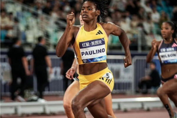 Marileidy Paulino abre temporada con triunfo en Liga Diamante en China