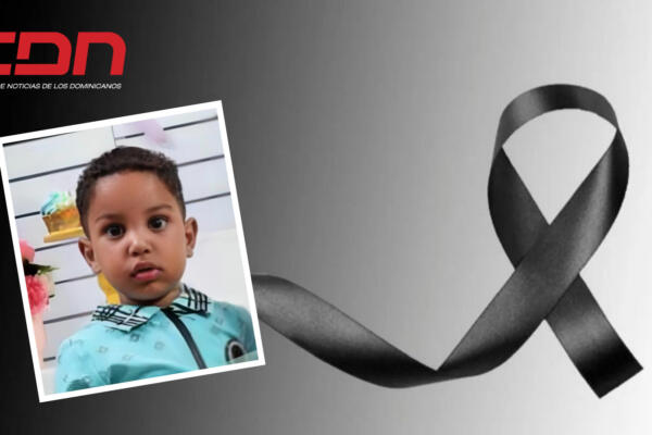 Adriel Ventura, niño de dos años que perdió la vida en accidente en Nagua, Foto CDN Digital