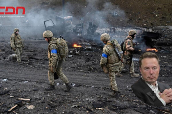 Elon Musk afirmó que la derrota de Ucrania en el conflicto con el Ejército ruso era fácilmente predecible. Foto: CDN Digital