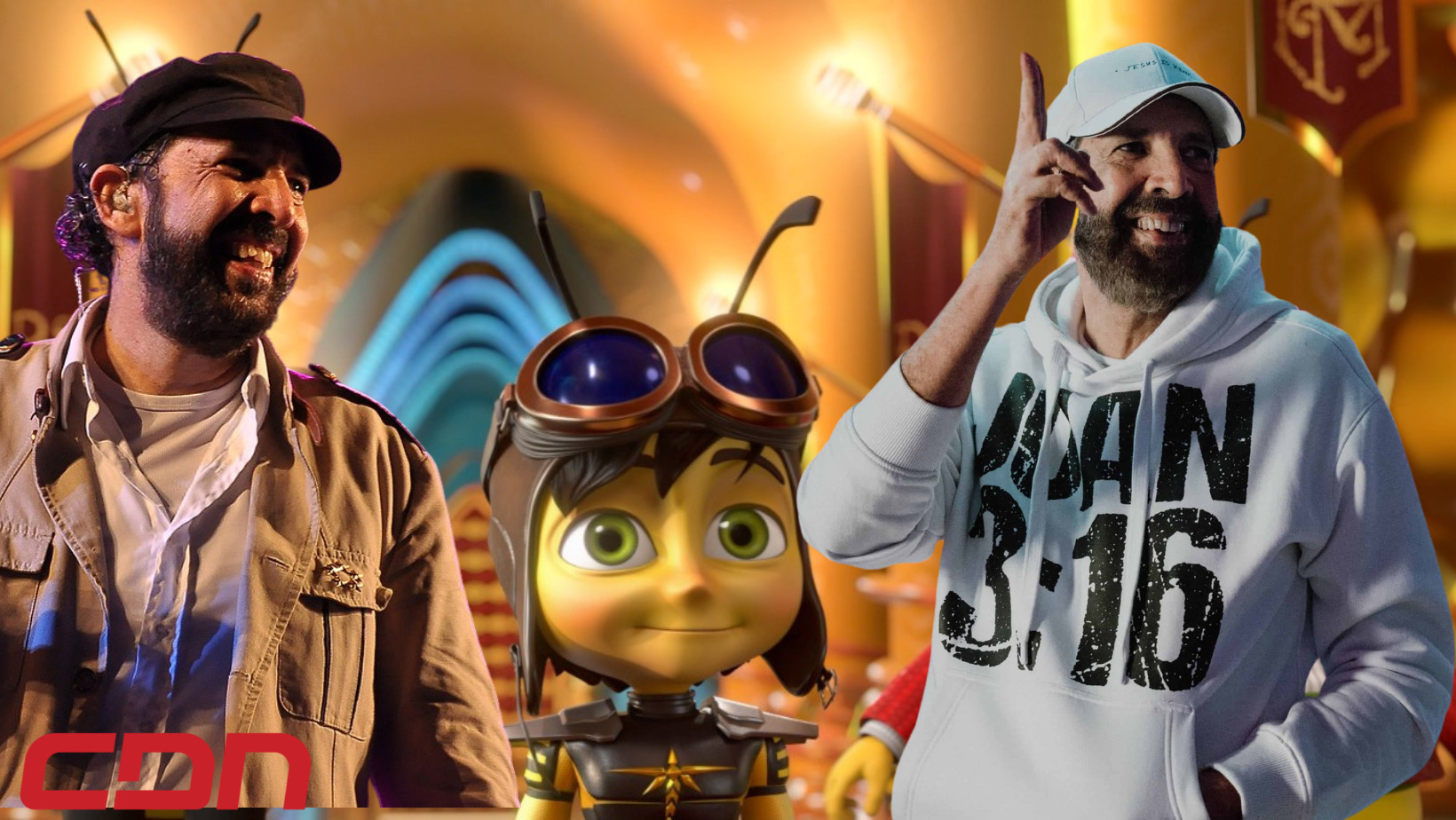 Se estrena hoy premier de la película animada capitán avispa, producida por Juan Luis guerra
