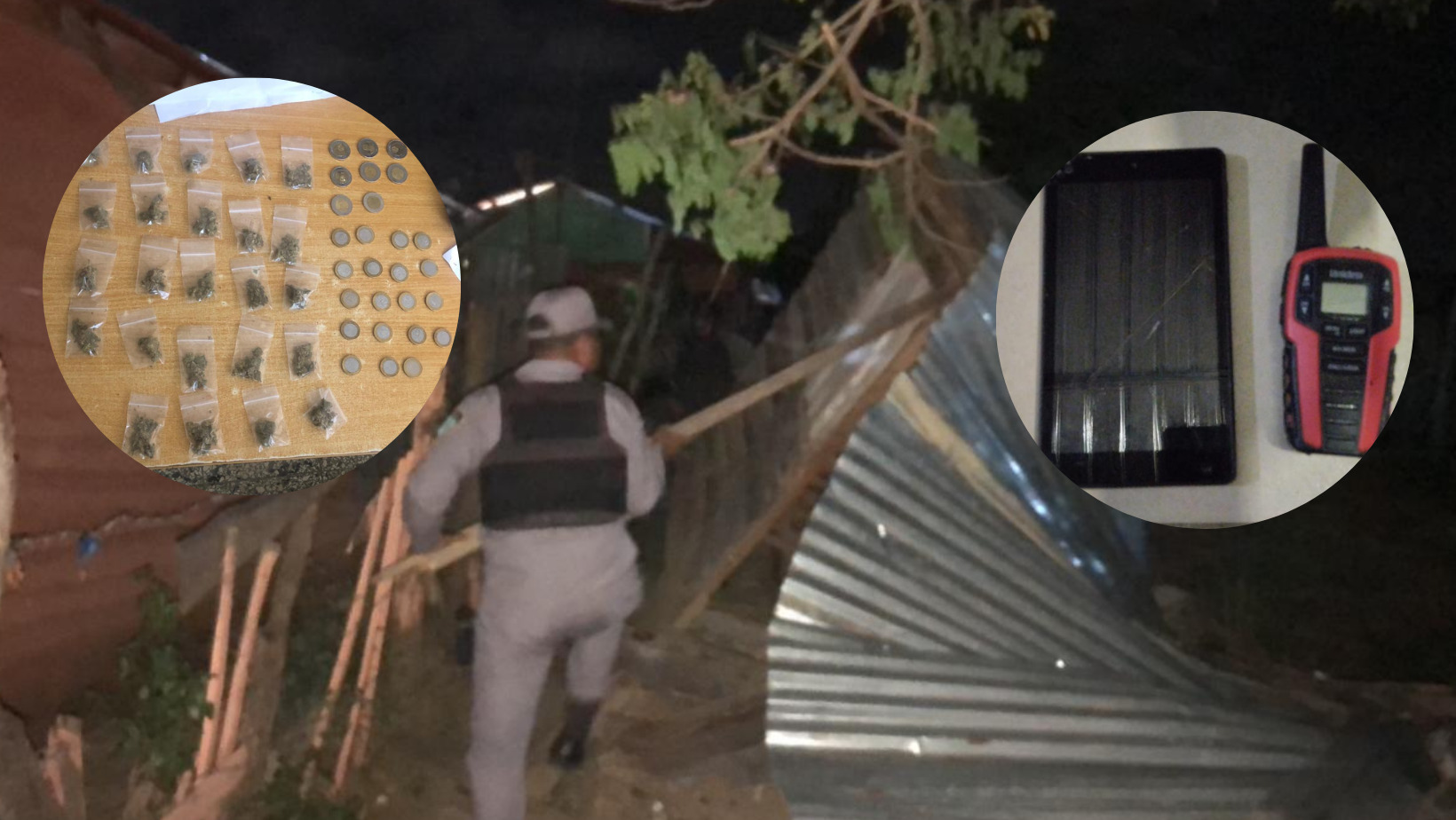 PN arresta a cinco personas por posesión de drogas en Santiago