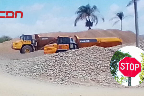Las tres granceras paralizadas por la Proedemaren operaban en franca violación a la Ley 64-00 de Medio Ambiente y Recursos Naturales. Foto: CDN Digital