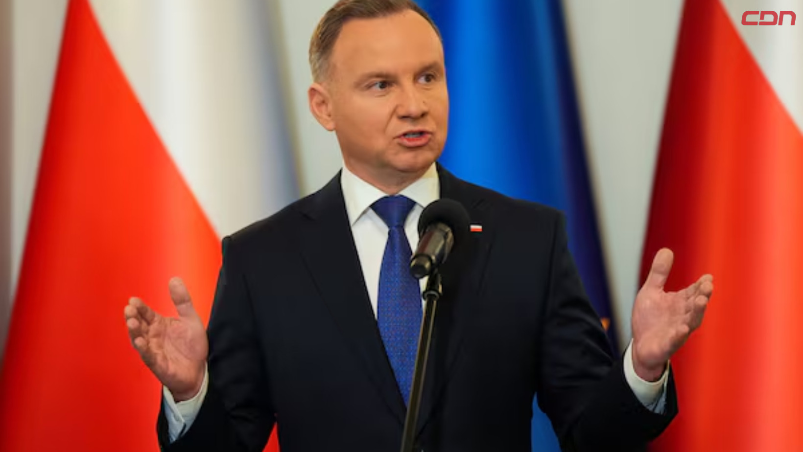 El presidente de Polonia, Andrzej Duda. Foto: Fuente externa