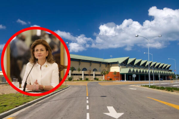 Por prevención vicepresidenta aterriza en Aeropuerto de Catey 