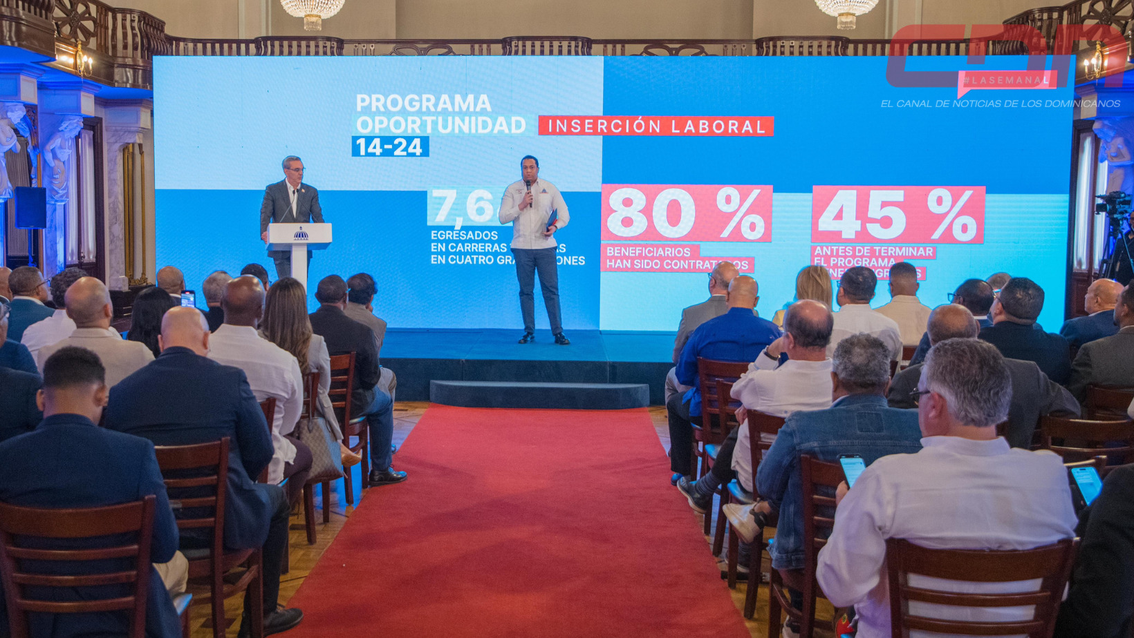 Presidente Abinader habla sobre programas a favor de la juventud