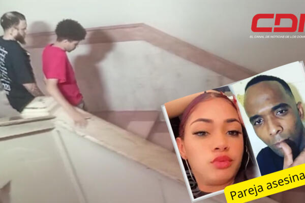 Ángelo Benjamín Hernández Rodríguez y Heidy María Gabriel (Miguelina), pareja asesinada en presencia de infante. Foto CDN Digital