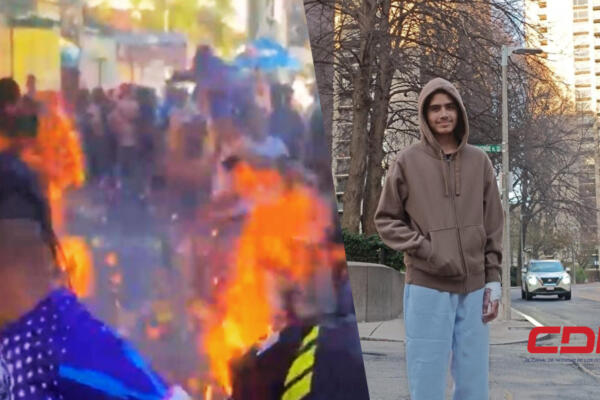 Randhiel Abreu, sobreviviente de la tragedia del carnaval de Salcedo / Fuente externa 
