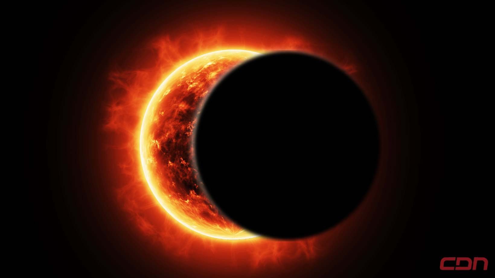 Eclipse solar. Foto: Fuente externa