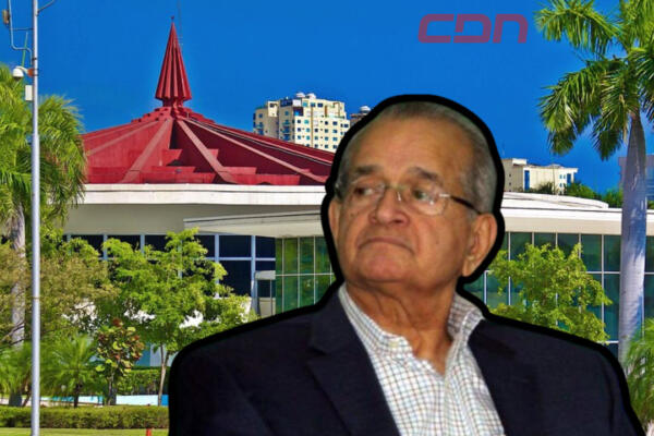 Político y exrector de la UASD, Franklin Almeyda. Foto: CDN digital. 