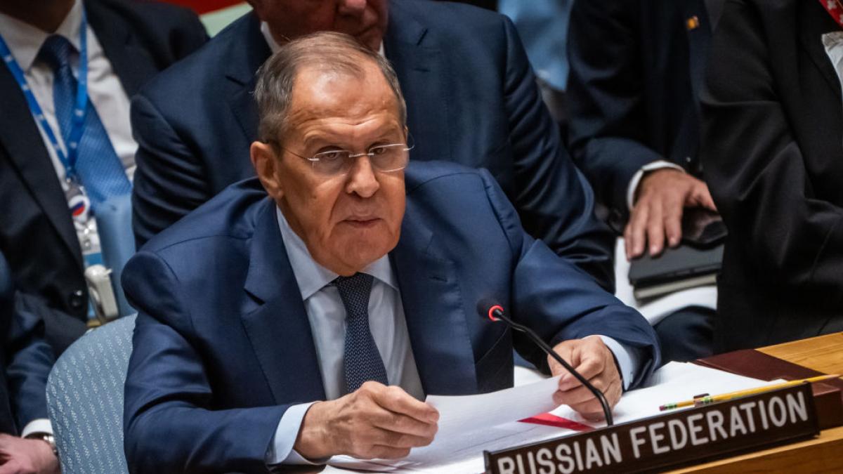 El canciller ruso afirmó que Rusia se muestra dispuesta a negociar, pero que es inútil hacerlo con Zelenski. Foto: Fuente externa