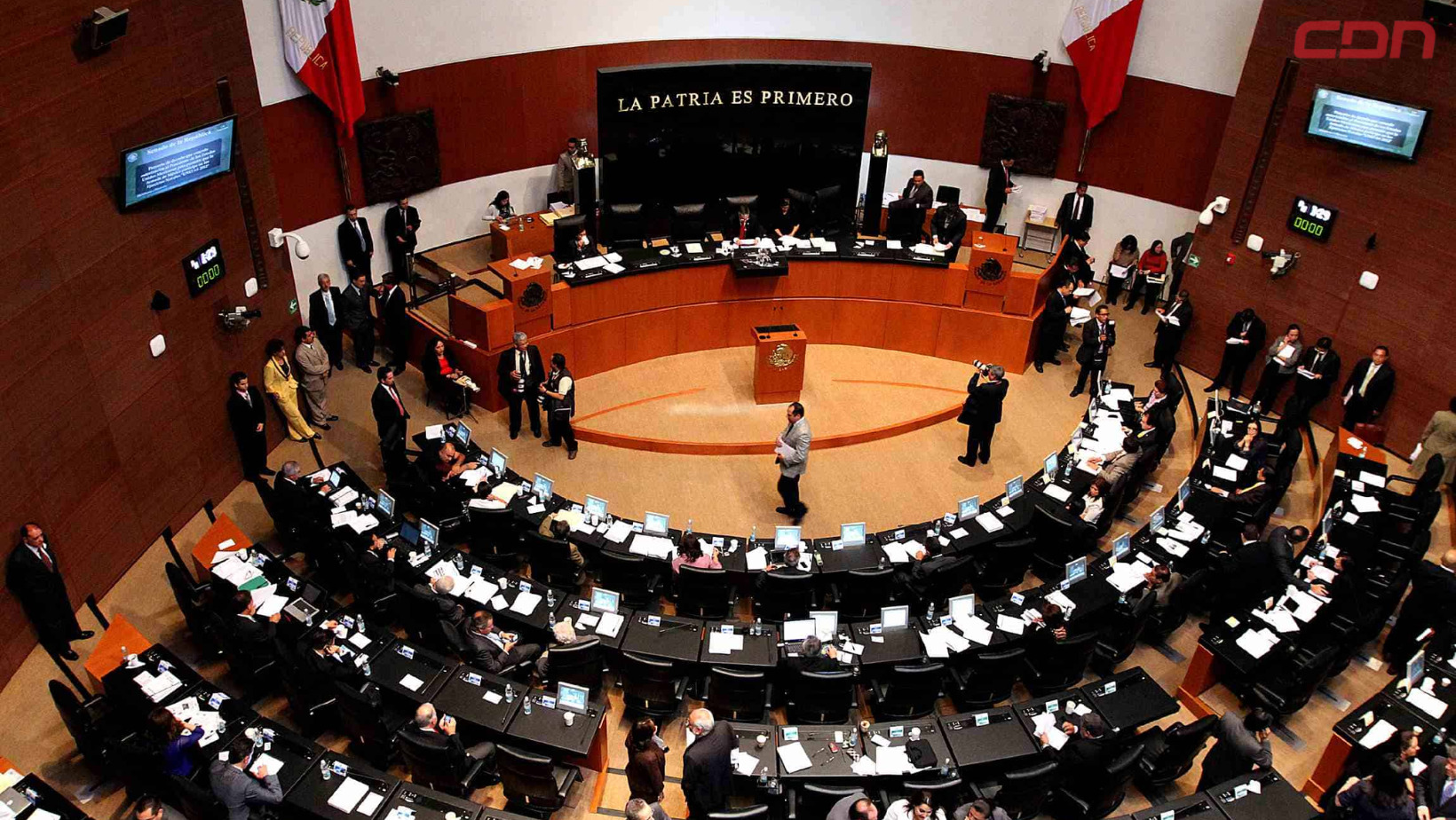 La Cámara de Senadores de México. Foto: Fuente externa