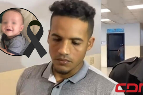 El padre del menor al ser entrevistado por la prensa rompió en llanto por la muerte de su hijo. Foto CDN Digital