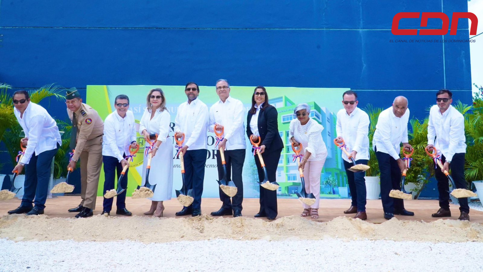 Ejecución del proyecto de construcción de nueva sede del Tribunal Superior Electoral (TSE). Foto CDN Digital