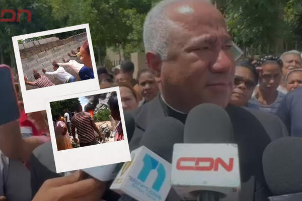 Tras derrumbar supuesto punto de drogas en La Bija, fiscalía cita al sacerdote, al síndico y la PN de la provincia Sánchez Ramírez. Foto: CDN Digital 