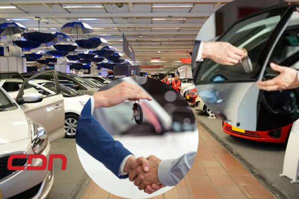 Las ventas de coches nuevos registraron en marzo un retroceso del 4,7%. Foto: Fuente  Externa