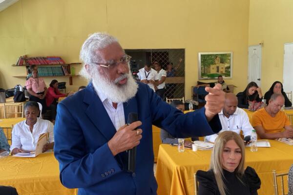 Juan Hubieres.  candidato a senador por Fuerza del Pueblo en Monte Plata. (Foto: fuente externa)