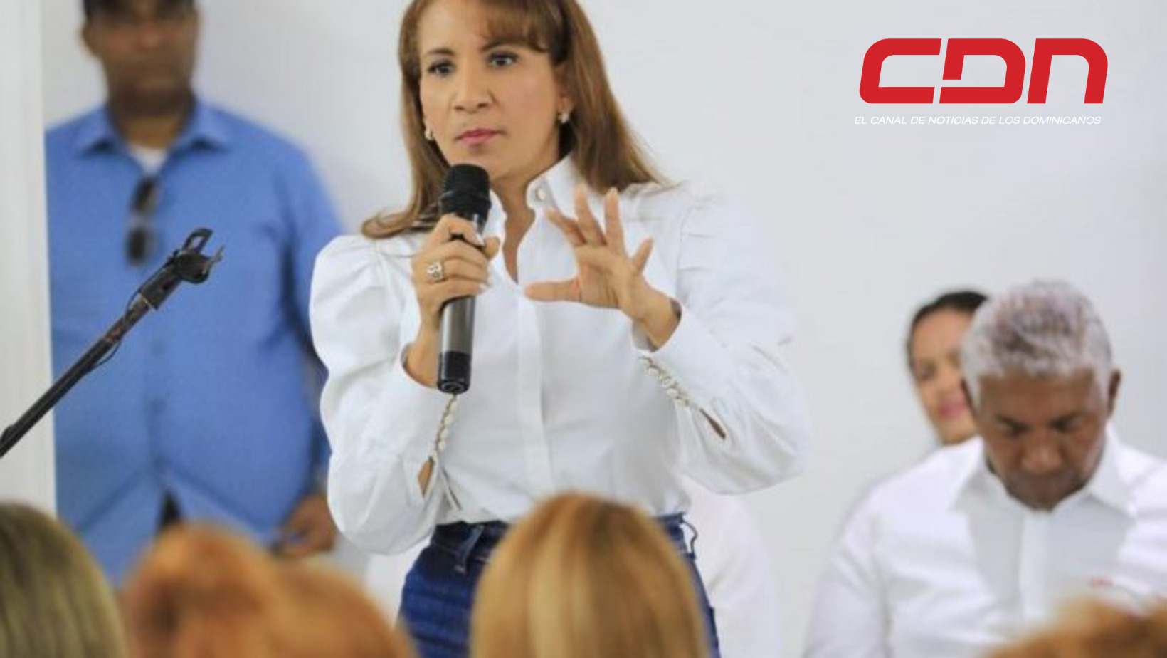Zoraima Cuello, candidata vicepresidencial del Partido de la Liberación Dominicana. Foto CDN Digital
