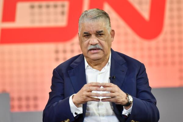 Miguel Vargas Maldonado,   candidato presidencial y presidente del Partido Revolucionario Dominicano. Foto: Félix de la Cruz