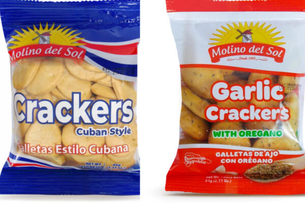 Galletas Cubanas y Ajo con Orégano 