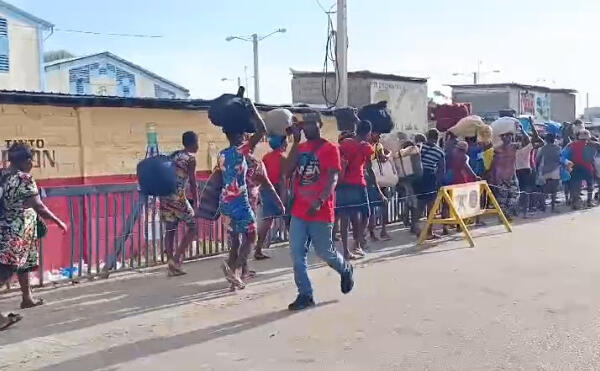 Se dimaniza el comercio en la zona fronteriza de Dajabón. (Foto: fuente externa)