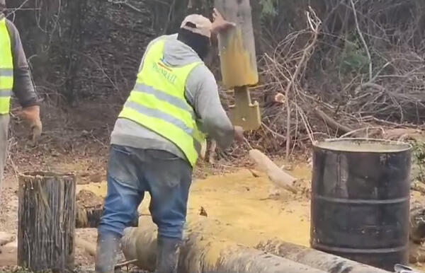 Autoridades construyen pozos en Dajabón. (Foto: fuente externa)