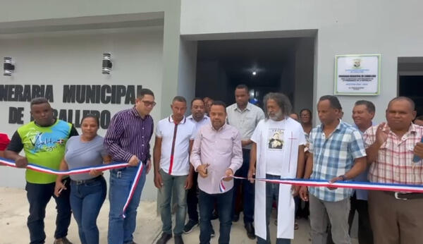 Previo a traspaso de mando en Distrito Caballero inauguran varias obras. (Foto: fuente externa)