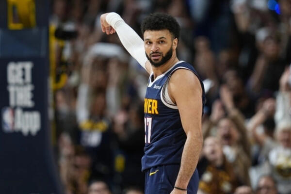 El jugador de baloncesto canadiense de la plantilla de los Denver Nuggets de la NBA, Jamal Murray. Foto: Fuente externa