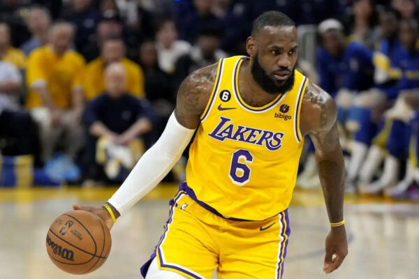 El jugador de baloncesto estadounidense, LeBron James. Foto: Fuente externa