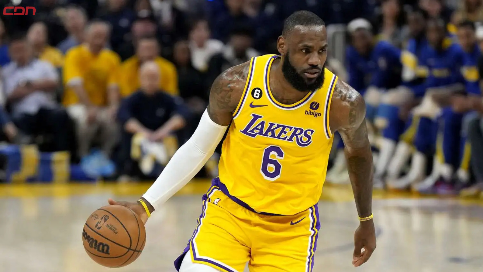 El jugador de baloncesto estadounidense, LeBron James. Foto: Fuente externa
