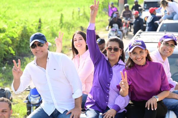 Abel Martinez durante cierre de campaña en Santo Domingo (fuente externa)