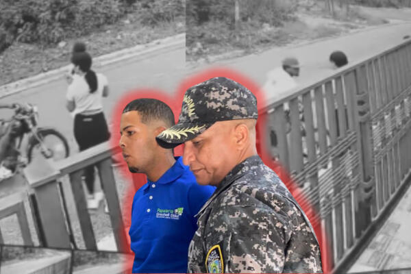 Raymond Junior Bencosme Rodríguez, apresado por realizar diversos atracos en Santiago. Foto CDN Digital