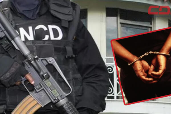 El arrestado es el dominicano Emmanuel Luperón, capturado durante operativo en Azua. Foto CDN Digital