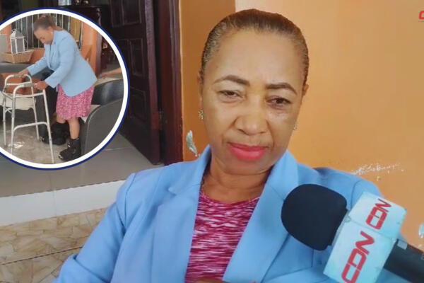 La candidata a diputada en el municipio Los Alcarrizos, Altagracia Jiménez. Foto: CDN Digital 