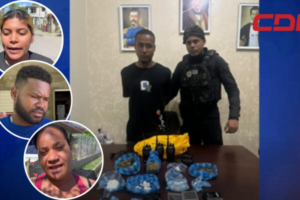 Noemí Gómez, apresado con presunta droga. Allegados aseguran “se la colocaron”. Foto CDN Digital