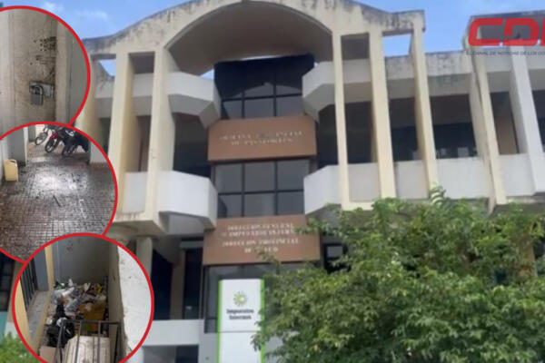 Residentes piden intervención de las autoridades en edificio Huacalito de la Vega. Foto CDN Digital
