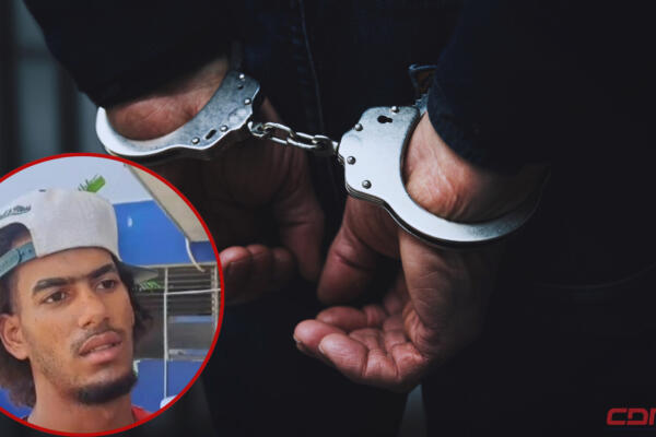 El hombre apresado por supuesta violación en SFM. Foto: CDN Digital 