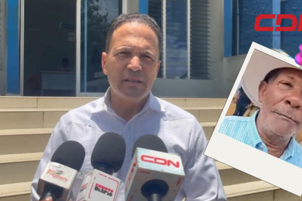 Diputado Román de Jesús pide consideración hacia líder comunitario José Payano (Boche). Foto CDN Digital