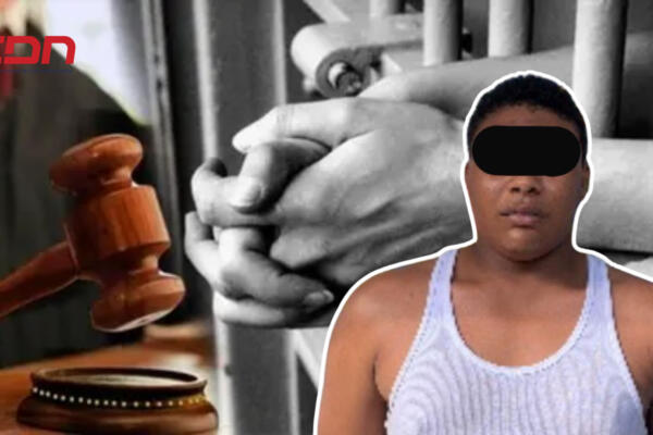 Raymell Stiphen De La Cruz, apresado por presunto secuestro en Hato Mayor. Foto CDN Digital