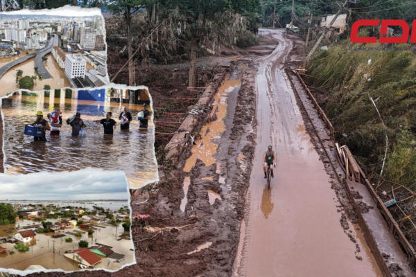 Reportan un alrededor de 1,5 millones de damnificados en Rio Grande do Sul. Foto CDN Digital