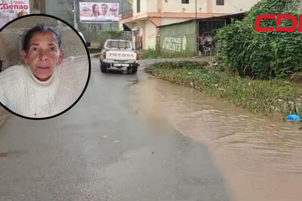 Las lluvias han generando inundaciones en el paraje Arroyo Arriba. Foto CDN Digital