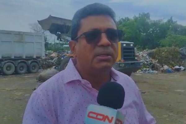 El alcalde del municipal Los Alcarrizos, Junior Santos. Foto: CDN Digital