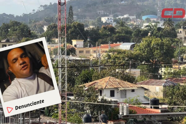 Empresario Samuel Alonso, quien en un audiovisual dio a conocer la problemática. Foto CDN Digital