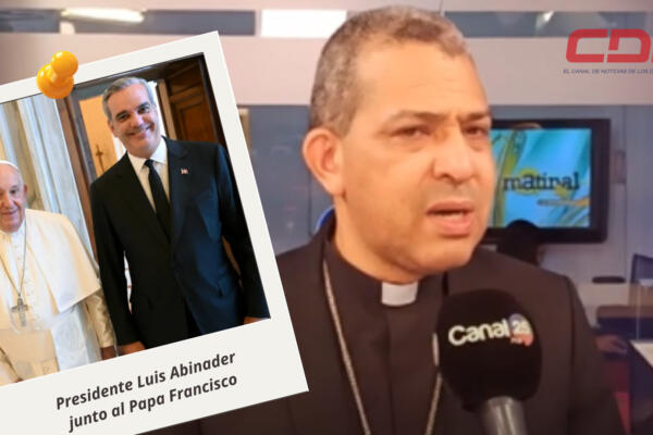 El encuentro del presidente Luis Abinader y el Papa Francisco. Foto CDN Digital