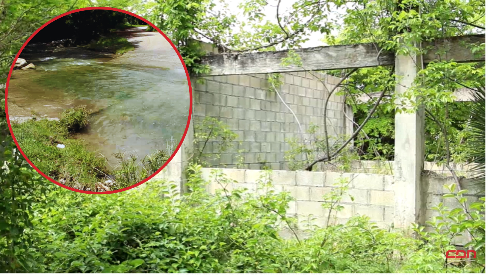Solicitan la construcción de un puente y la terminación de un liceo en La Jagua. Foto: CDN Digital